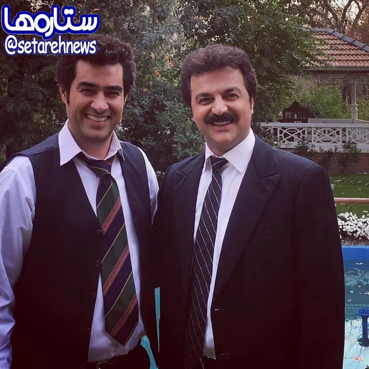 تصویری از شهاب حسینی در پشت صحنه "شهرزاد 3"