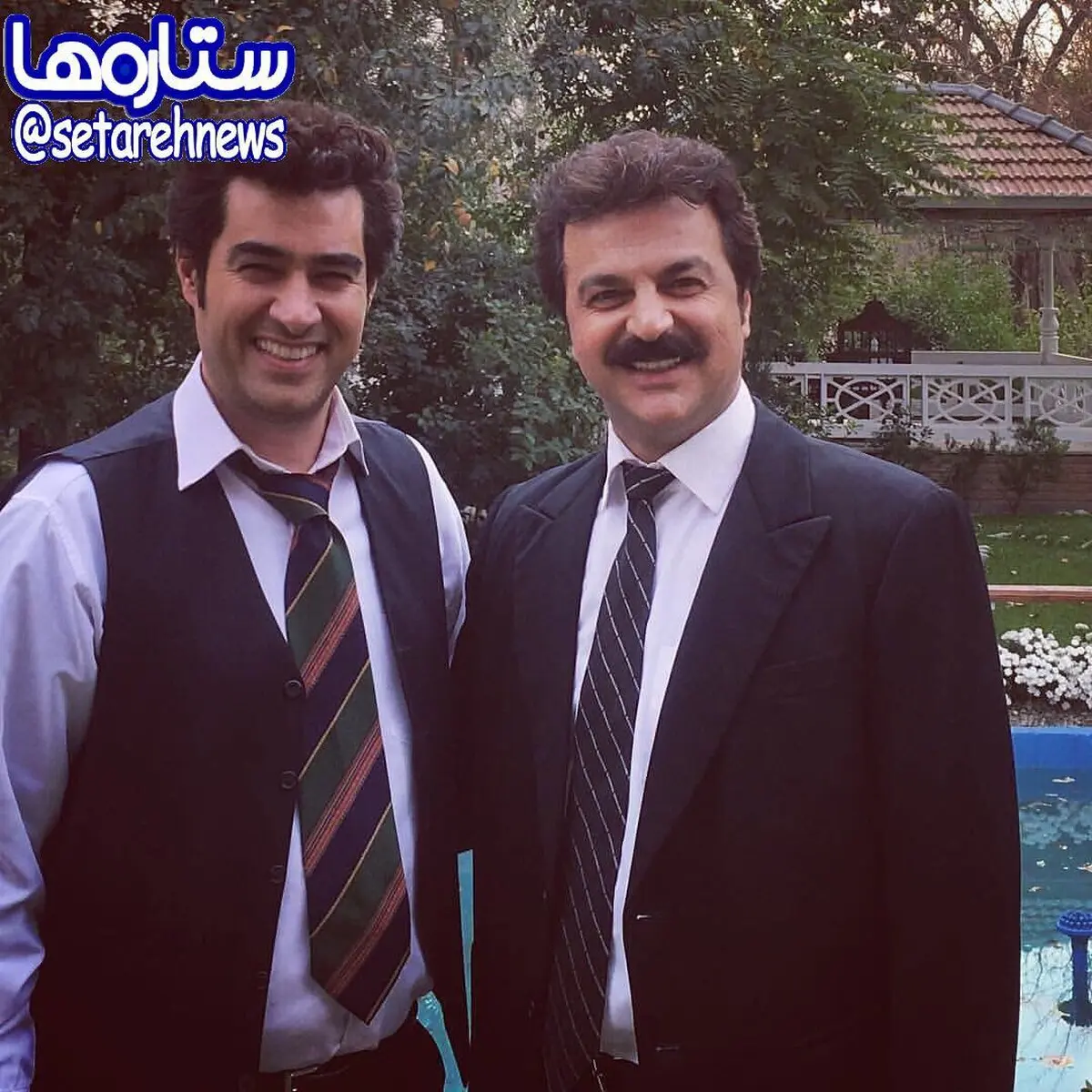 تصویری از شهاب حسینی در پشت صحنه "شهرزاد 3"