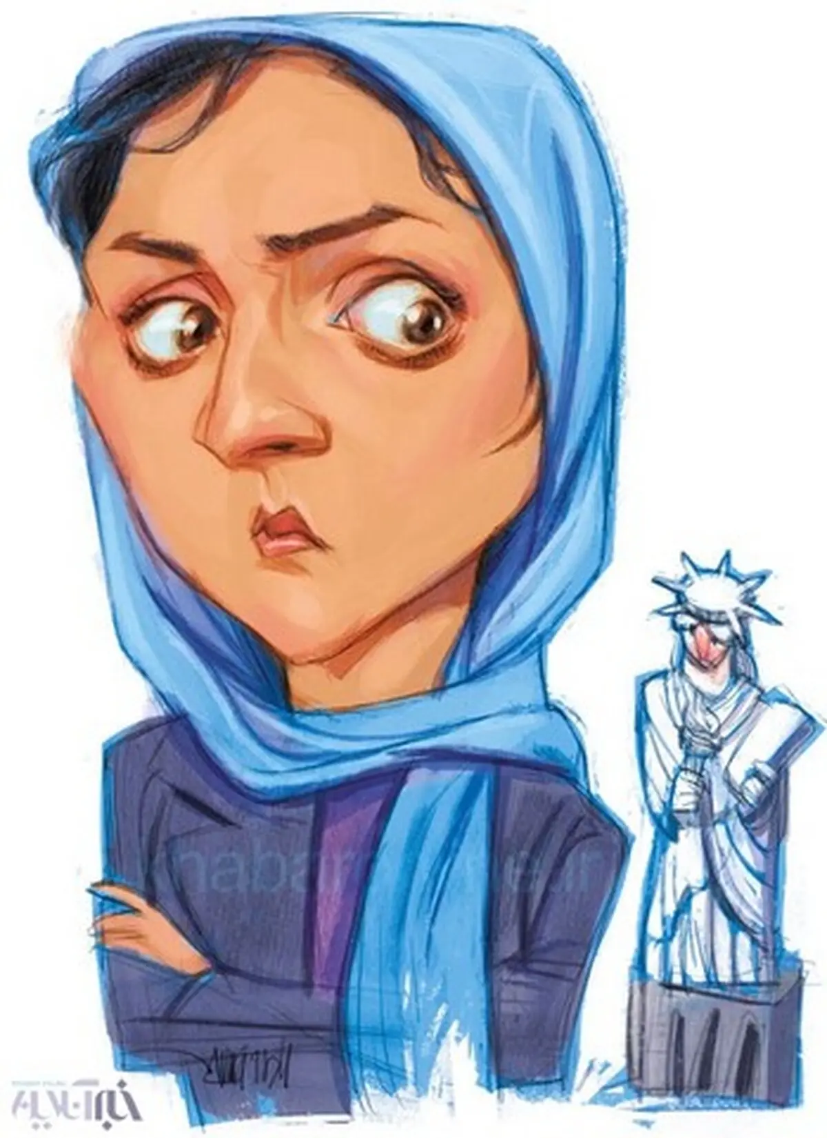 چه میکنه این ترانه علیدوستی!/کاریکاتور