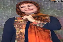 مدل مانتو خاص و زیبای ماه چهره خلیلی در اکران امتحان نهایی