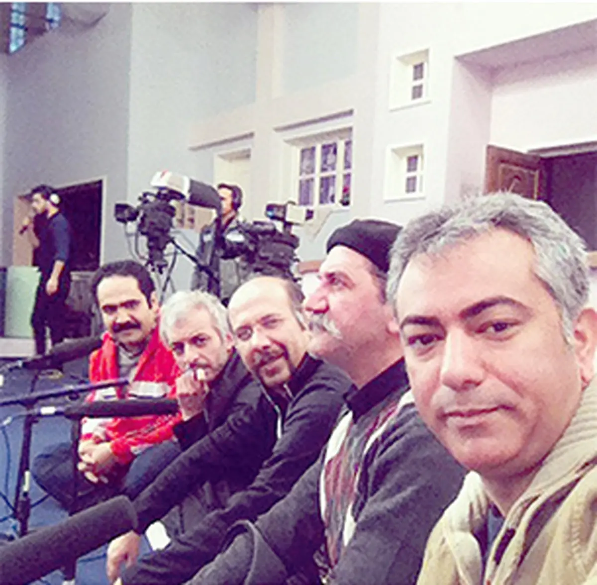 پشت صحنه کلاه قرمزي+عکس