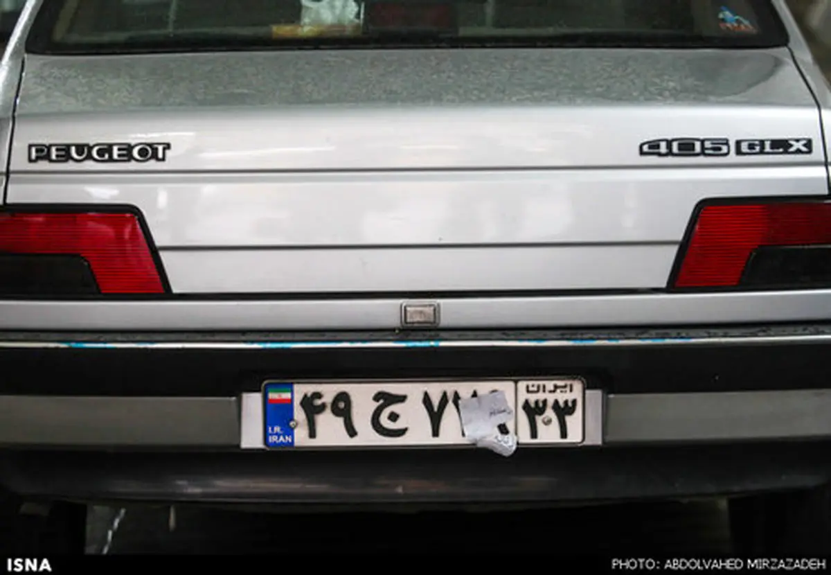 برخورد پلیس با خودروهای پلاک مخدوش (عکس)