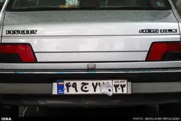 برخورد پلیس با خودروهای پلاک مخدوش (عکس)