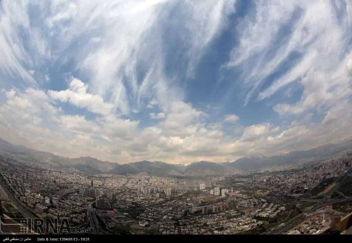 نمایی متفاوت از تهران/عکس