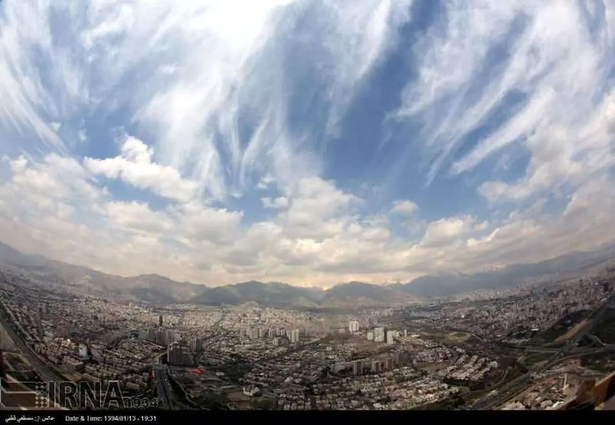 نمایی متفاوت از تهران/عکس