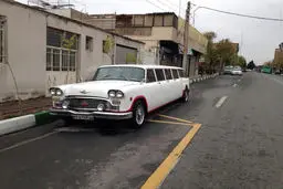 خودرو خاص در خیابان های تهران/ عکس