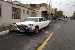 خودرو خاص در خیابان های تهران/ عکس
