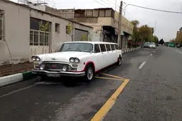 خودرو خاص در خیابان های تهران/ عکس