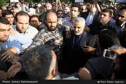 عکس/ قاسم سلیمانی در حلقه مردم