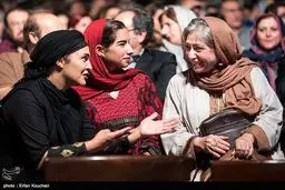 تیپ متفاوت بازیگر زن تلویزیون در جشن خانه سینما/عکس