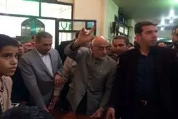 حضور ميرسليم در انتخابات/ عکس