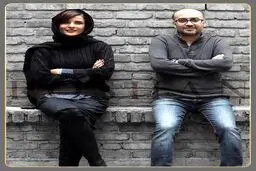 عکس سارا بهرامی در کنار کارگردان جوان