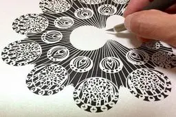 زیباترین و دیدنی ترین مدل های برش کاغذ / تصاویر