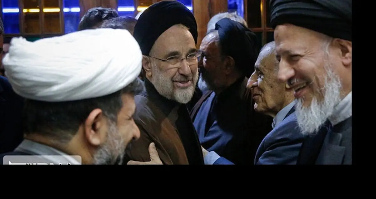ماجرای حضور سید محمد خاتمی و ناطق نوری در یک مراسم + عکس