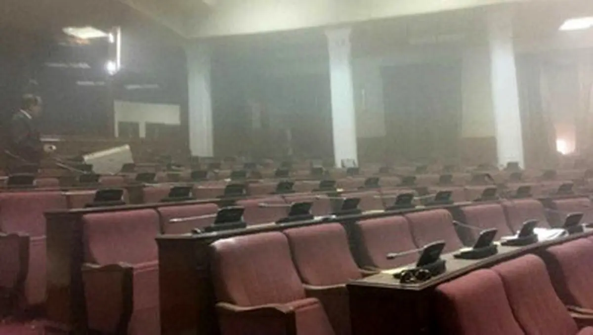 حمله تروریستی به پارلمان افغانستان / تصاویر