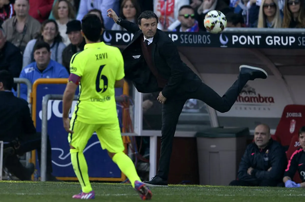 حرکت هیگوئیتایی لوئیس انریکه (عکس)