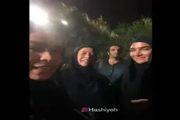 فیلم دیده نشده آبادانی حرف زدن ملیکا شریفی نیا و مادرش