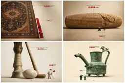 قیاس دو تمدن ایران و تاریخ یانکی‌ها در این تصویر 