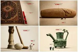 قیاس دو تمدن ایران و تاریخ یانکی‌ها در این تصویر 