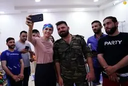 تصاویر: همسر بشار اسد در مرکز ساخت اندام مصنوعی