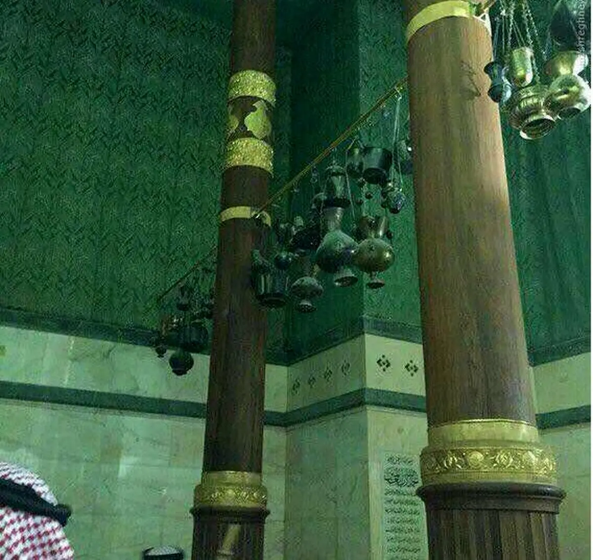 داخل خانه خدا شوید/ وجودتان را به عطر نبوی متبرک کنید+تصاویر