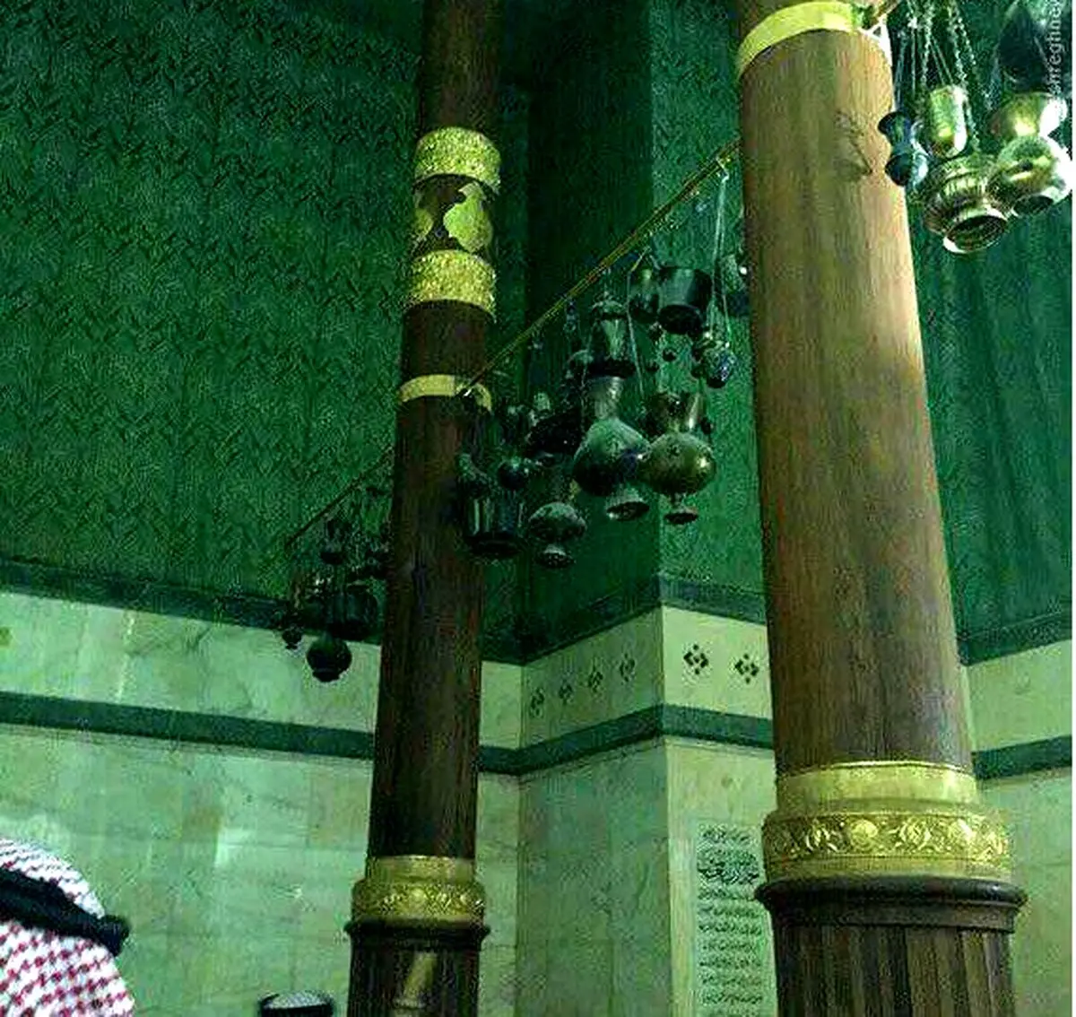 داخل خانه خدا شوید/ وجودتان را به عطر نبوی متبرک کنید+تصاویر