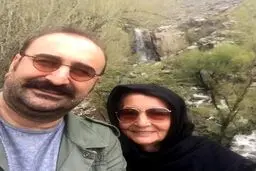 تصویری از بهبود فریبا در کنار مادرش