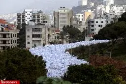 رود زباله در بیروت/ تصاویر
