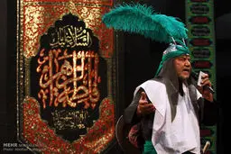 آیین تعزیه خوانی حضرت حمزه (ع)/تصاویر