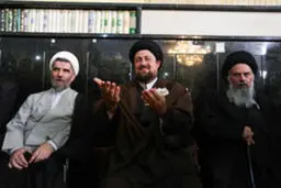 مراسم ترحیم همسر آیت‌الله خاتمی/ تصاویر