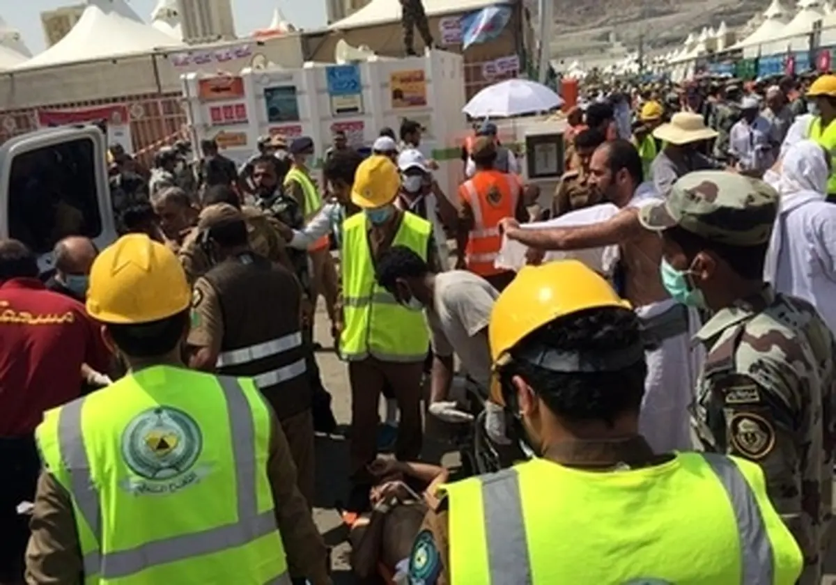 تصاویر جدید از حادثه غم انگیز منا