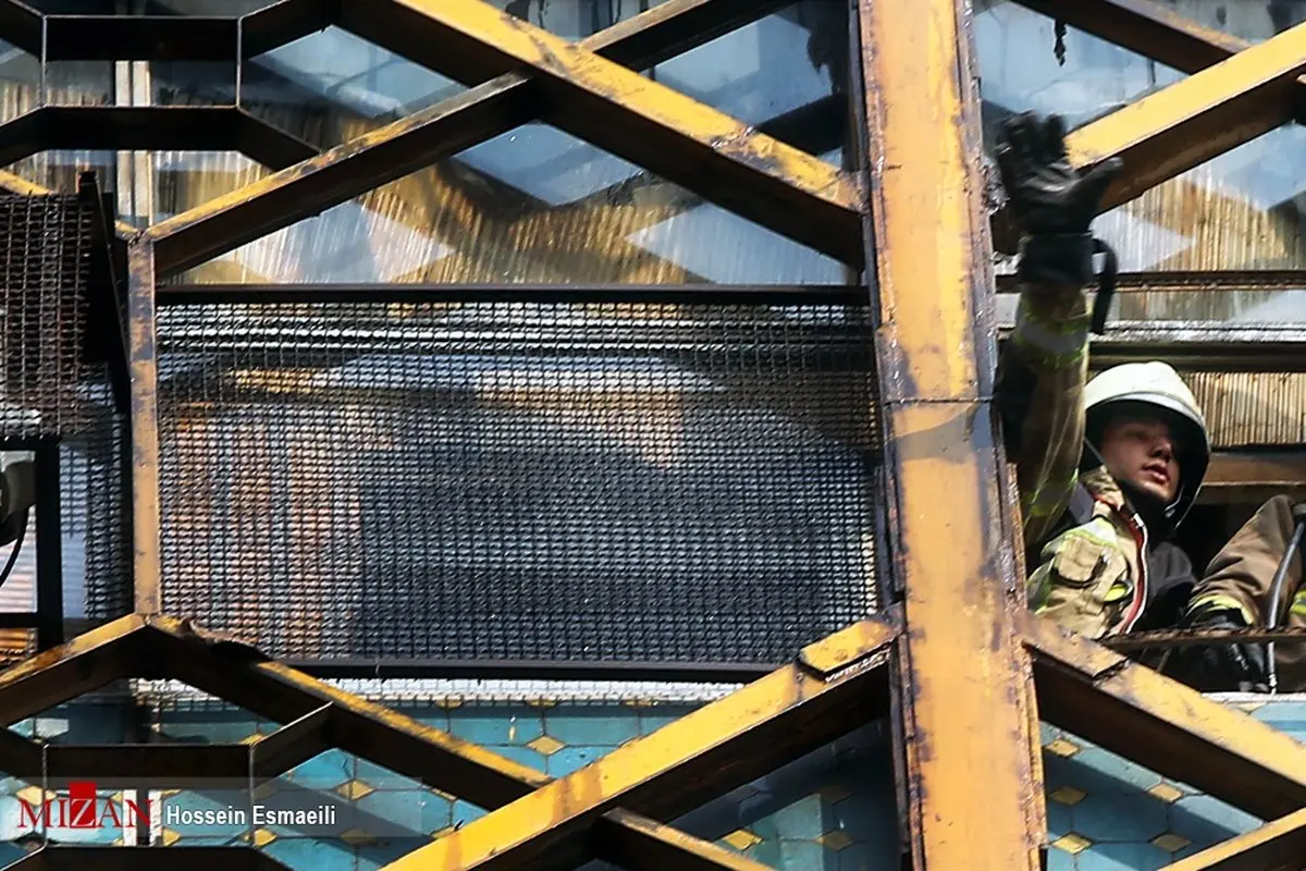 آخرین تصویر منتشرشده از مجتبی کوهی، آتش‌نشان شهید پلاسکو