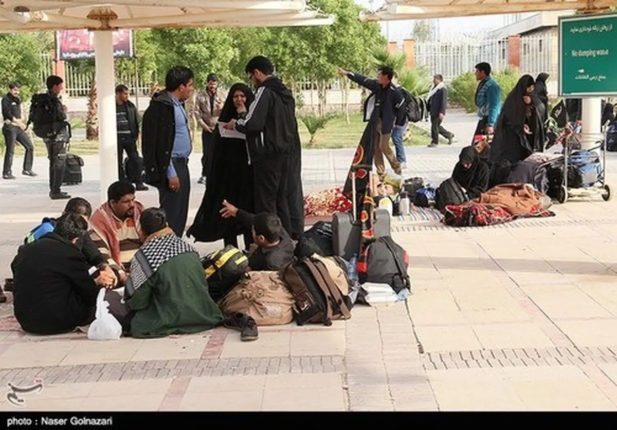 آغاز خروج زائران اربعین از مرز مهران - ایلام/تصاویر