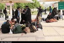 آغاز خروج زائران اربعین از مرز مهران - ایلام/تصاویر