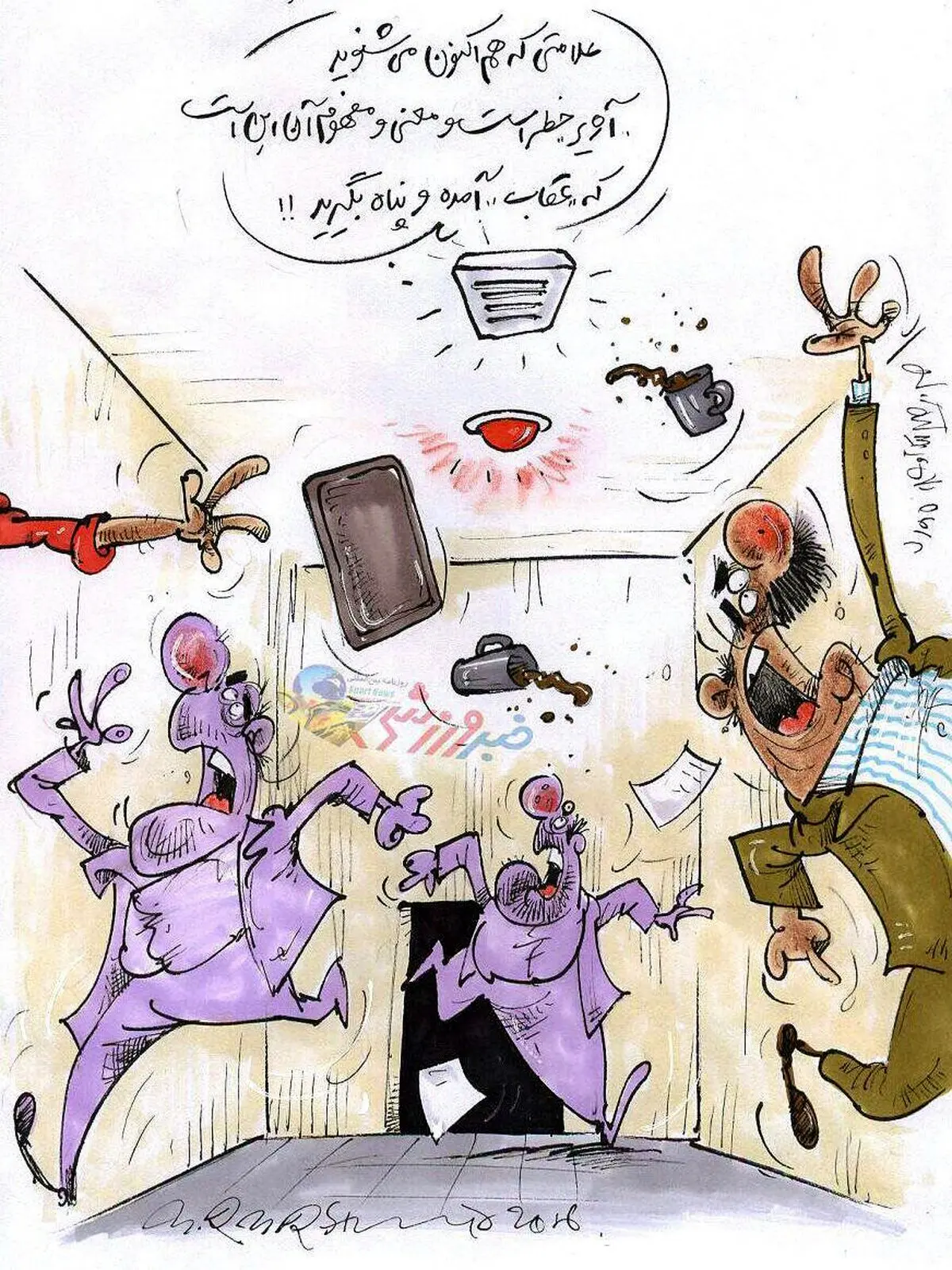 ورود عابدزاده به پرسپولیس!/کاریکاتور