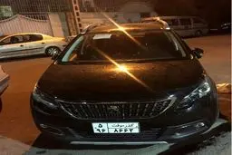 رویت خودروی جدید پژو 2008 در شهر