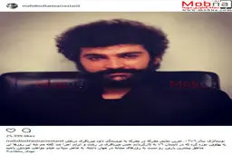 ظاهر نوستالژیک دهه هفتادی مهدی سلطانی/ عکس