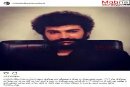 ظاهر نوستالژیک دهه هفتادی مهدی سلطانی/ عکس