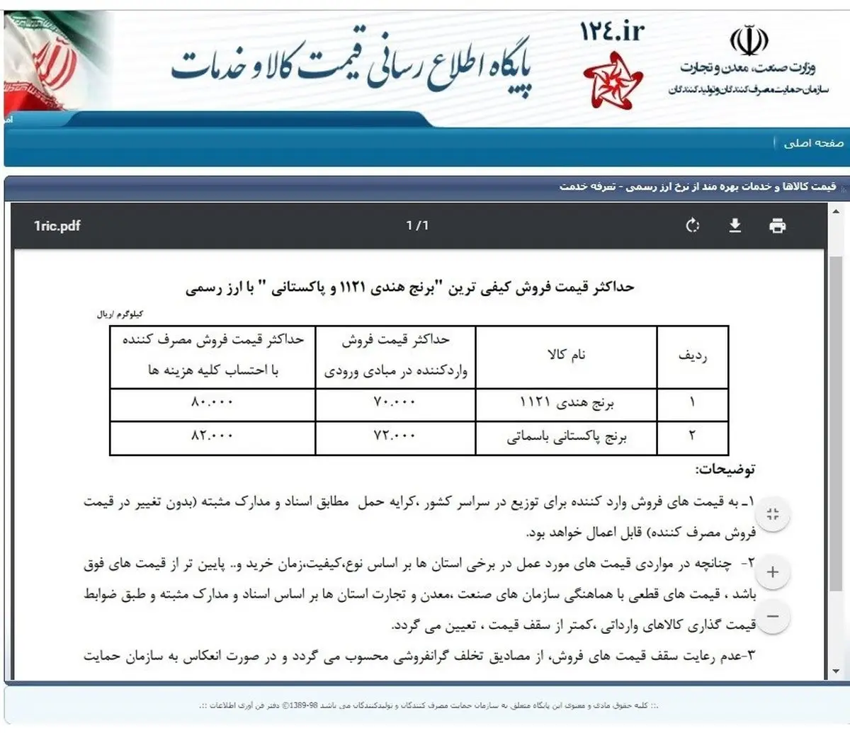 قیمت برنج ایرانی سوار بر قطار گرانی
