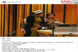 پوشش و گریم شهره سلطانی در یک نمایش / عکس