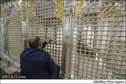 ضریح جدید حرم حضرت عباس(ع)/تصاویر