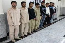 دستگیری موبایل قاپ‌های مناطق مرکزی تهران +عکس