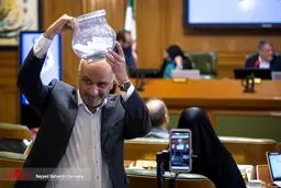 تصاویری از حواشی رای‌گیری برای انتخاب شهردار تهران