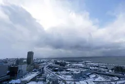 نیویورک در محاصره برف/ تصاویر