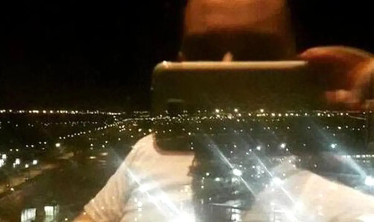 آخرین عکس حسین جوادی در هتل بارسلونا