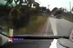 اتفاق شگفت انگیزی که مانع از یک فاجعه شد + ویدئو