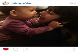 جدیدترین عکس دختر مهناز افشار