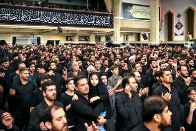 عزاداری حسینیه امام خمینی
