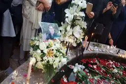 عکس | مراسم بزرگداشت مریم میرزاخانی در خانه ریاضیات تهران