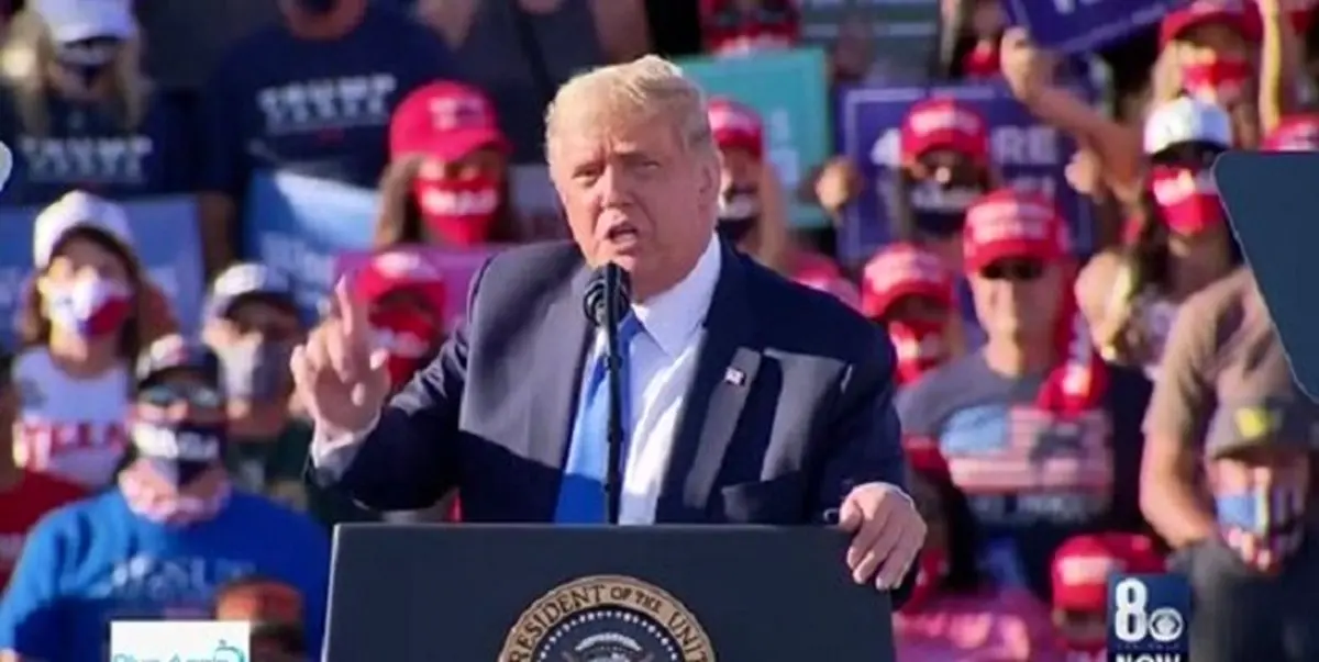 توئیت تحریک آمیز ترامپ: رای به بایدن، رای به کمونیست‌هاست